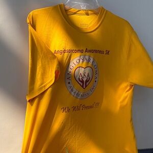 Augusta Sportswear Yellow Awareness Kids Tee